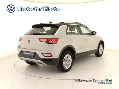 Volkswagen T-Roc 1.0 tsi life 110cv Nero usata Bari