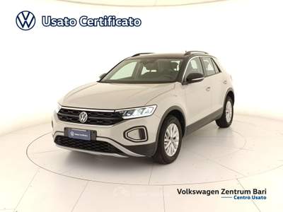 Volkswagen T-Roc 1.0 tsi life 110cv Nero usata Bari