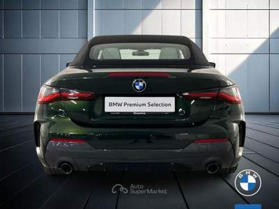 BMW Serie 4 420d 420 d Mild Hybrid 48V Msport Steptronic Verde usata Brescia