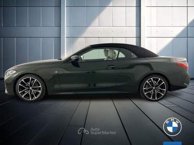 BMW Serie 4 420d 420 d Mild Hybrid 48V Msport Steptronic Verde usata Brescia