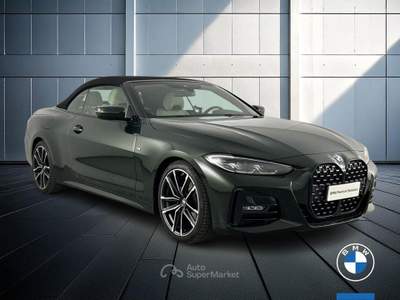 BMW Serie 4 420d 420 d Mild Hybrid 48V Msport Steptronic Verde usata Brescia