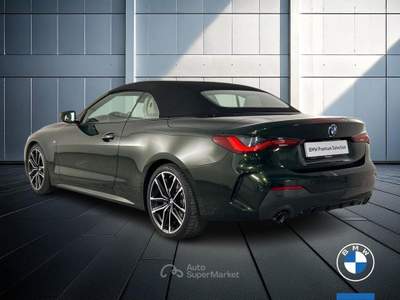 BMW Serie 4 420d 420 d Mild Hybrid 48V Msport Steptronic Verde usata Brescia