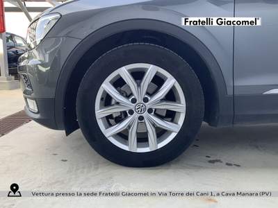 Volkswagen Tiguan 1.6 tdi business 115cv Grigio usata Cava Manara