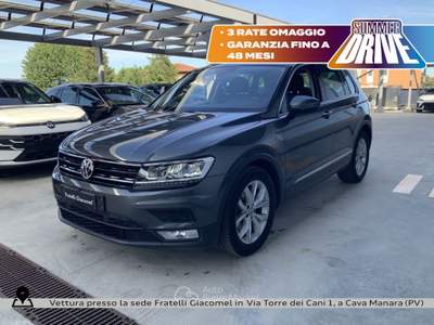 Volkswagen Tiguan 1.6 tdi business 115cv Grigio usata Cava Manara