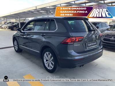 Volkswagen Tiguan 1.6 tdi business 115cv Grigio usata Cava Manara