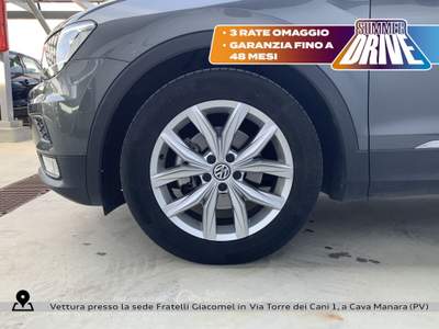 Volkswagen Tiguan 1.6 tdi business 115cv Grigio usata Cava Manara