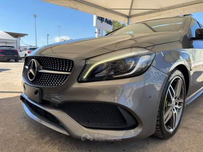 Mercedes-Benz Classe A A 220 d AUTO PREPIUM PLUS / TETTO - MY17 Grigio usata Qualiano