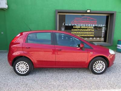 Fiat Grande Punto 1.4 5 porte Dynamic Natural Power Rosso usata Badia Pol. Via Ca'Mignola Nuo.1230