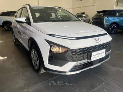 Hyundai Bayon 1.0 T-GDI MT XTech Bianco usata Messina