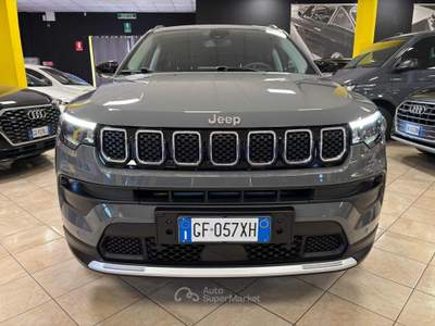 Jeep Compass 1.3 Turbo T4 150 CV aut. 2WD Limited Grigio usata Bozzolo