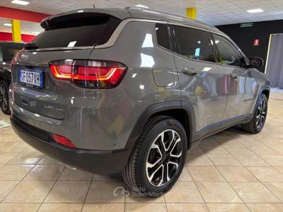 Jeep Compass 1.3 Turbo T4 150 CV aut. 2WD Limited Grigio usata Bozzolo