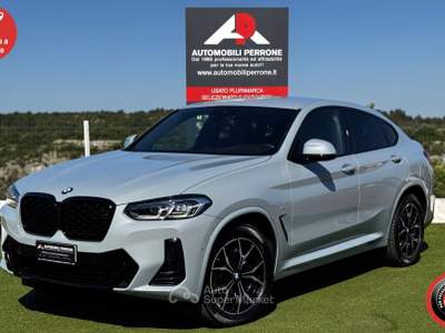 BMW X4 xDrive 20d 48V M-Sport (PelleRot/LED/Virtual) Grigio usata Castellaneta
