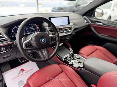 BMW X4 xDrive 20d 48V M-Sport (PelleRot/LED/Virtual) Grigio usata Castellaneta