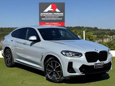 BMW X4 xDrive 20d 48V M-Sport (PelleRot/LED/Virtual) Grigio usata Castellaneta