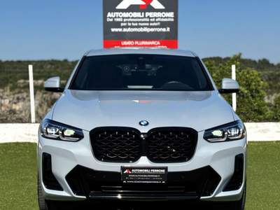 BMW X4 xDrive 20d 48V M-Sport (PelleRot/LED/Virtual) Grigio usata Castellaneta