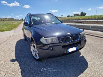 BMW X3 2.0d cat Futura Nero usata Gravina in Puglia