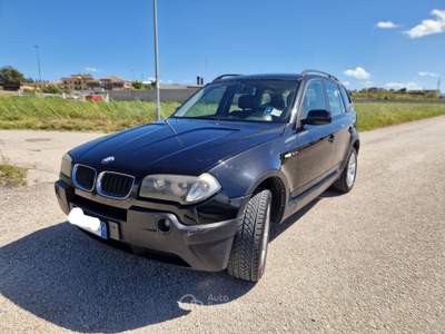 BMW X3 2.0d cat Futura Nero usata Gravina in Puglia