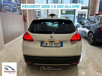 Peugeot 2008 1.6 DIESEL ALLURE*PERFETTA* Bianco usata Gravina in Puglia