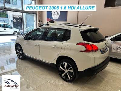 Peugeot 2008 1.6 DIESEL ALLURE*PERFETTA* Bianco usata Gravina in Puglia