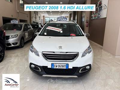 Peugeot 2008 1.6 DIESEL ALLURE*PERFETTA* Bianco usata Gravina in Puglia