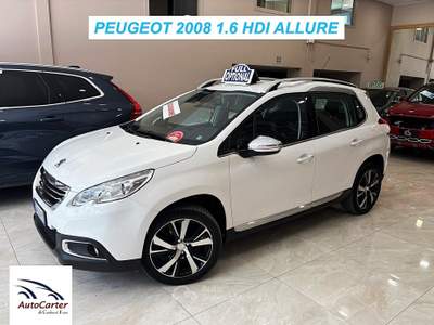 Peugeot 2008 1.6 DIESEL ALLURE*PERFETTA* Bianco usata Gravina in Puglia