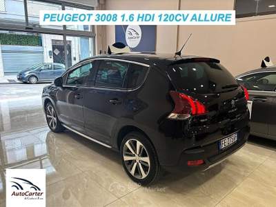 Peugeot 3008 1.6 DIESEL**TETTO**COME NUOVA Nero usata Gravina in Puglia