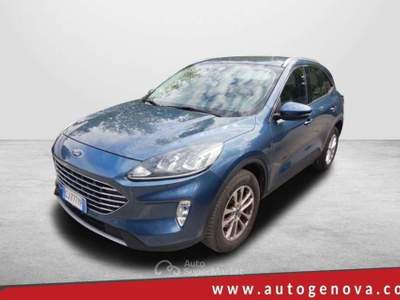 Ford Kuga FORD KUGA 2.0 ECOBLUE HYBRID 150CV 6M. 2WD TITANIU Blu/Azzurro usata Salerno