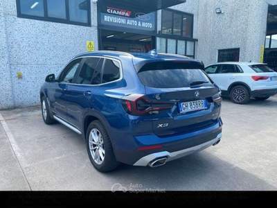BMW X3 X3 BMW X3 20D 190CV STEPTRONIC 48V X-DRIVE BUSINESS A Blu/Azzurro usata Salerno