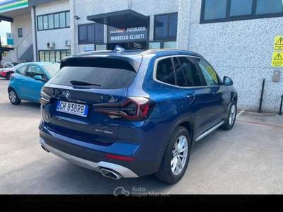 BMW X3 X3 BMW X3 20D 190CV STEPTRONIC 48V X-DRIVE BUSINESS A Blu/Azzurro usata Salerno