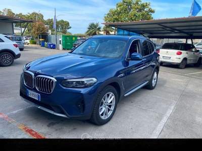 BMW X3 X3 BMW X3 20D 190CV STEPTRONIC 48V X-DRIVE BUSINESS A Blu/Azzurro usata Salerno