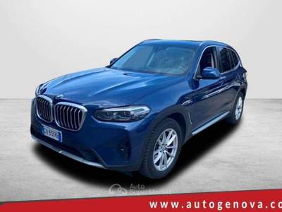 BMW X3 X3 BMW X3 20D 190CV STEPTRONIC 48V X-DRIVE BUSINESS A Blu/Azzurro usata Salerno