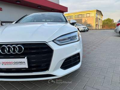 Audi A5 40 2.0 tdi ultra 190cv s-tronic QUATTRO UNIPRO E6 BOOKERVICE Bianco usata San Felice sul Panaro