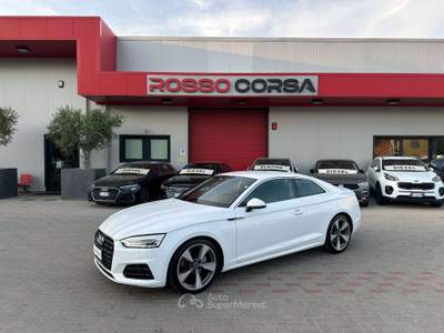 Audi A5 40 2.0 tdi ultra 190cv s-tronic QUATTRO UNIPRO E6 BOOKERVICE Bianco usata San Felice sul Panaro