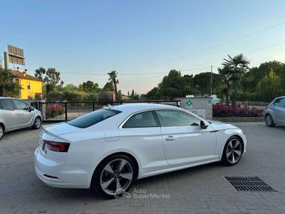 Audi A5 40 2.0 tdi ultra 190cv s-tronic QUATTRO UNIPRO E6 BOOKERVICE Bianco usata San Felice sul Panaro