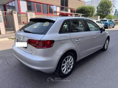 Audi A3 SPB 2.0  DIESEL 150 CV  !!! Argento usata Milano