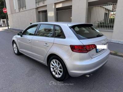 Audi A3 SPB 2.0  DIESEL 150 CV  !!! Argento usata Milano