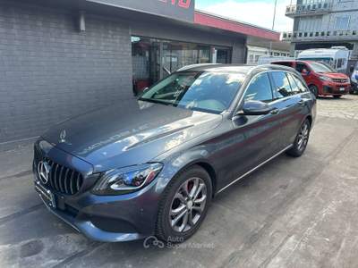 Mercedes-Benz Classe C 220D STATION WAGON 170 CV AUTOMATICA Blu/Azzurro usata Nichelino