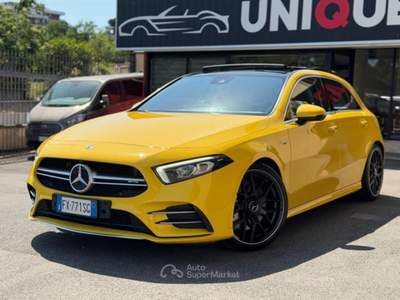Mercedes-Benz Classe A A 35 AMG 4Matic (TETTO) Giallo usata Roma