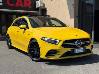 Mercedes-Benz Classe A A 35 AMG 4Matic (TETTO) Giallo usata Roma