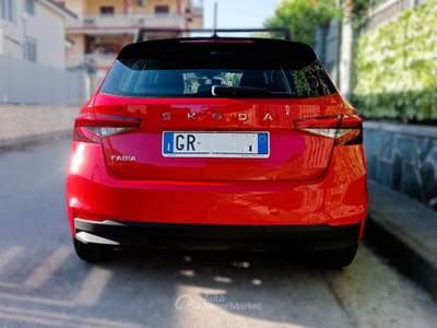 Skoda Fabia Škoda Fabia 1.0 MPI 80cv Selection 2024 + optional Rosso usata CASERTA