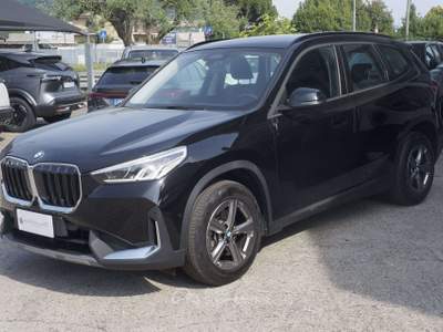 BMW X1 X1 sdrive18d auto Nero usata Gorlago