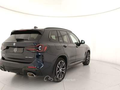 BMW X3  - x3 xdrive20d mhev 48v msport auto Nero usata Rivoli