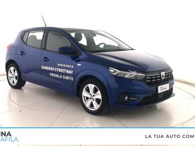 Dacia Sandero  streetway comfort tce 100 eco-g Blu/Azzurro usata Marcianise