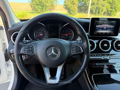 Mercedes-Benz Classe C 2.2 4 MATIC SPORT C.AUTO Bianco usata Roma