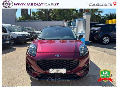 Ford Puma Puma 1.0 EcoB. Hyb.125 aut.Vivid Ruby Ed Argento usata Cagliari