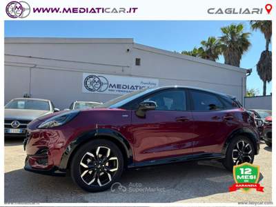 Ford Puma Puma 1.0 EcoB. Hyb.125 aut.Vivid Ruby Ed Argento usata Cagliari