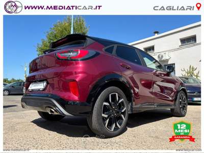Ford Puma Puma 1.0 EcoB. Hyb.125 aut.Vivid Ruby Ed Argento usata Cagliari