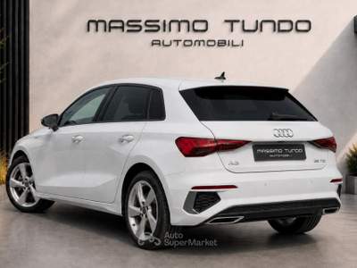Audi A3 SPB 35 TDI S tronic S line edition Bianco usata Casarano