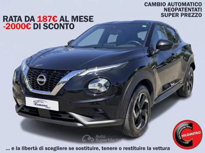 Nissan Juke  1.0 dig-t N-Connecta 114cv dct Nero usata Sant'Anastasia