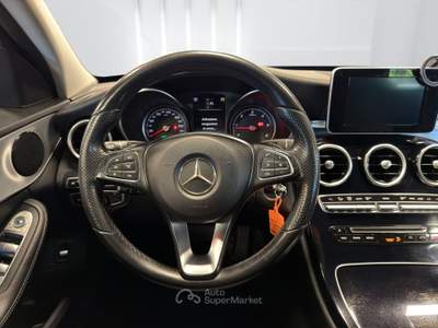 Mercedes-Benz Classe C D Sport Plus 7G-Tronic Plus Station Wagon Nero usata Roma
